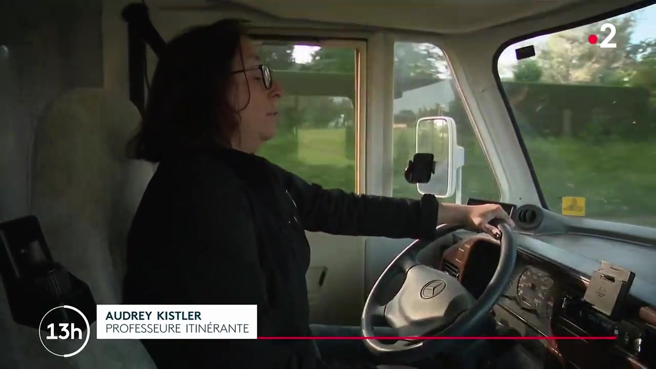 Professeur Truck au JT de France 2 – Le soutien scolaire itinérant
